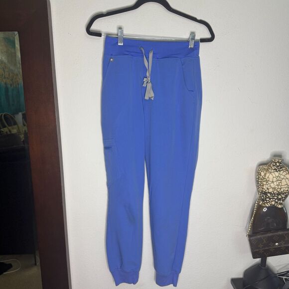 FIGS Zamora Navy Blue Scrub Pants Joggers Size Women's S - Picture 1 of 6